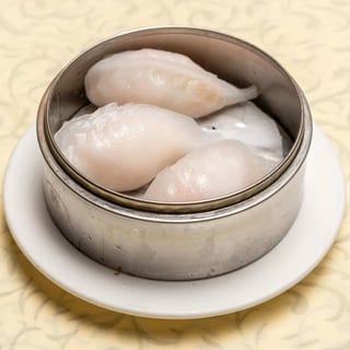 蒸蟹肉餃 L - [Steamed Shrimp with Crab Meat Dumpling]