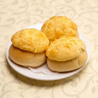 焗奶黃包 L - [Baked Egg Custard Buns]