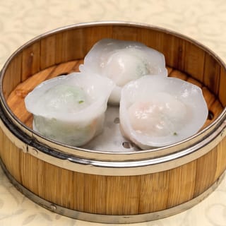 蒸香茜餃 [Cilantro Dumpling with Shrimp] Lunch